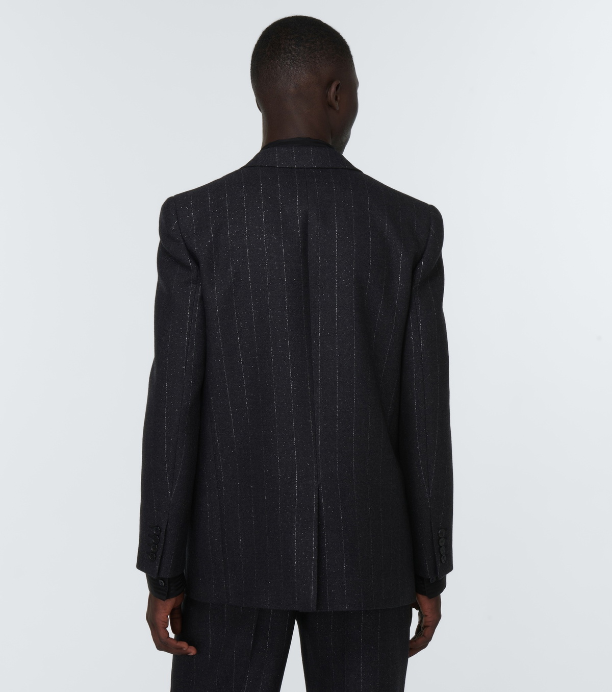 Saint Laurent - Pinstripe wool suit jacket Saint Laurent