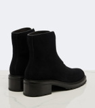 The Row Hike suede ankle boots