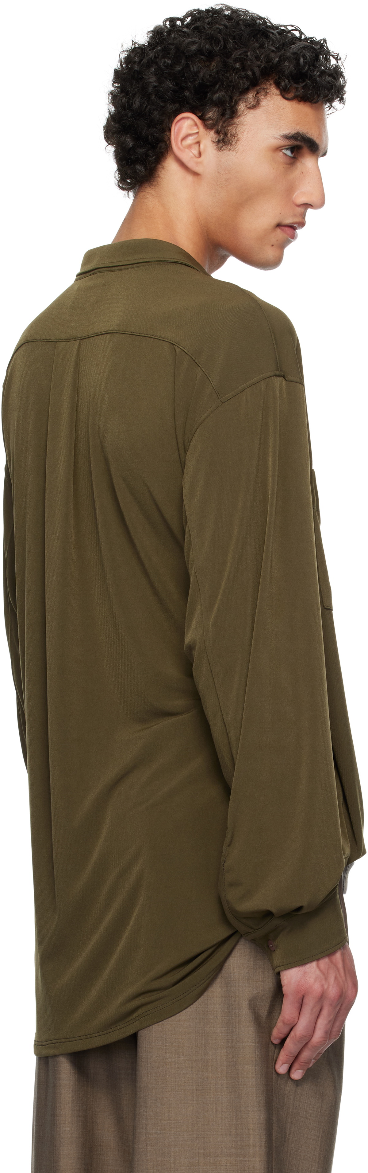 Magliano Khaki Knotted Shirt