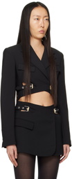 Dion Lee Black Interlock Blazer