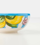 Dolce&Gabbana Casa Taormina striped ceramic bowl