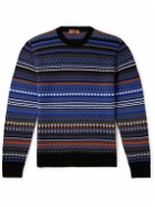 Missoni - Jacquard-Knit Sweater - Blue