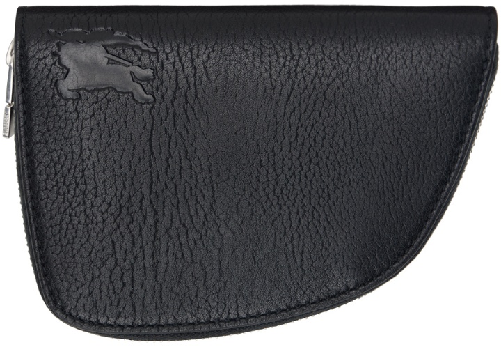 Photo: Burberry Black Medium Shield Zip Wallet