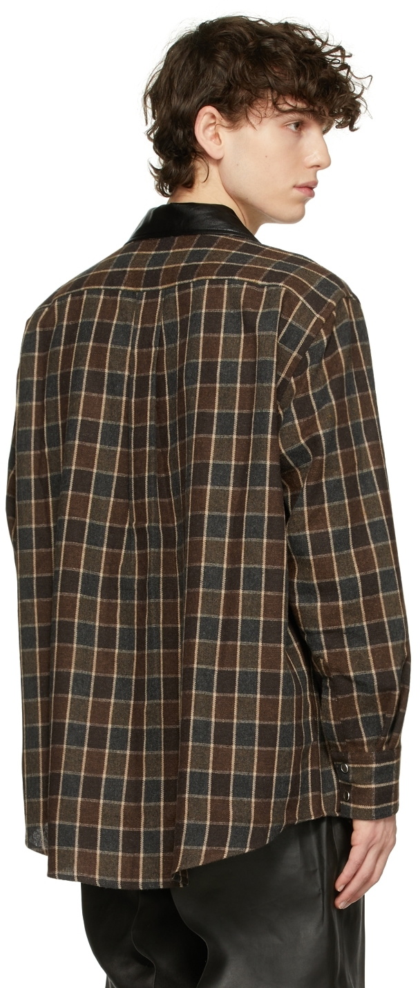 Our Legacy Brown Poco Shirt Our Legacy