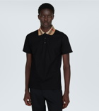 Burberry Burberry Check cotton piqué polo shirt