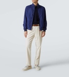 Kiton Leather boat shoes