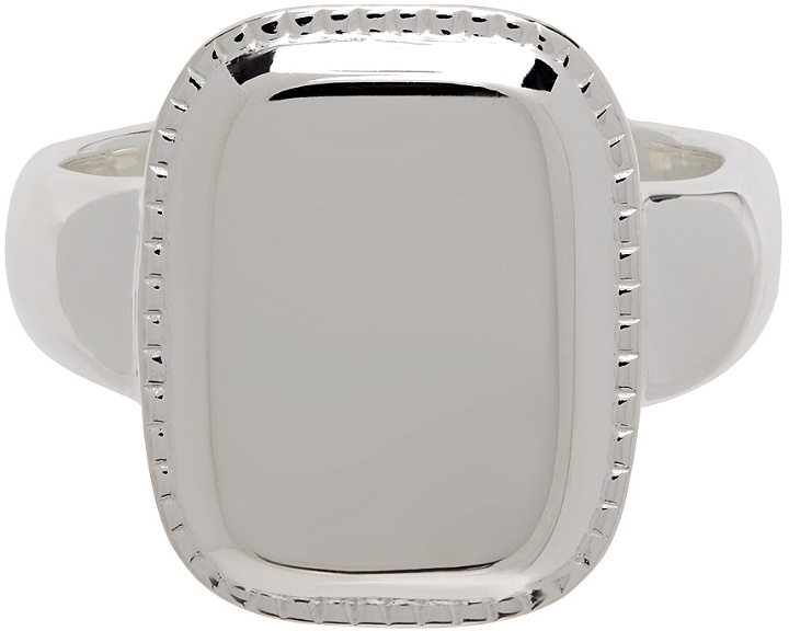 Photo: Dear Letterman SSENSE Exclusive Silver 'The Jari' Ring