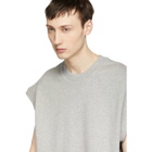 Marques Almeida Grey Sleeveless Oversized Sweatshirt