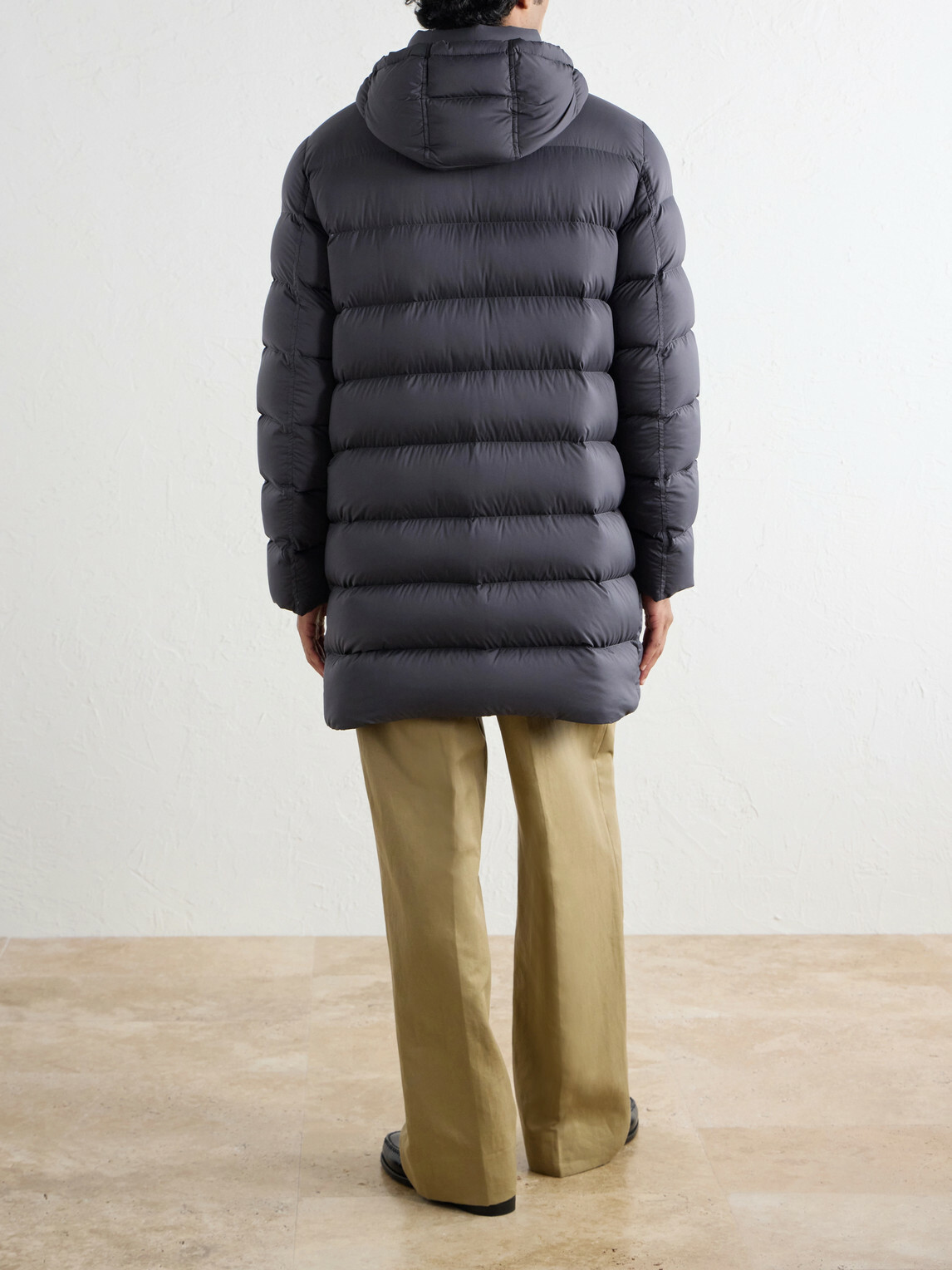 Herno - Ecoage Padded Quilted Down Jacket - Gray