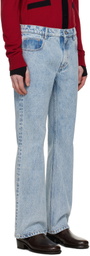 Ernest W. Baker Blue Flare Jeans