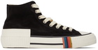 Paul Smith Black Kelvin High-Top Sneakers