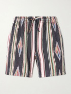Kardo - Straight-Leg Cotton Drawstring Shorts - Multi