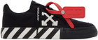 Off-White Black Vulcanized Sneakers