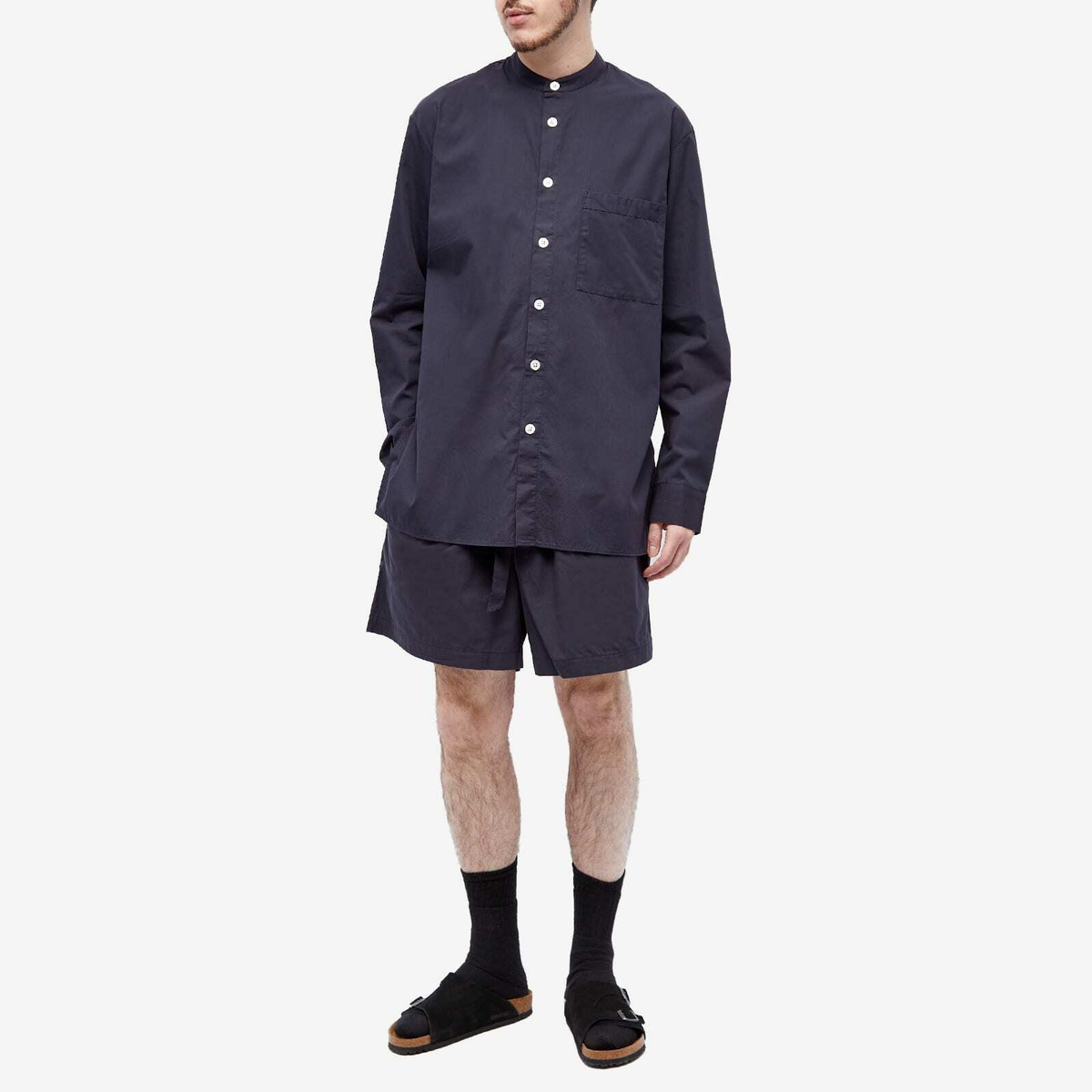 Birkenstock 1774 x TEKLA Long sleeved Shirt in Slate