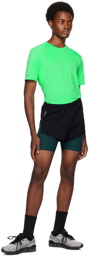 Soar Running Black Trail Shorts