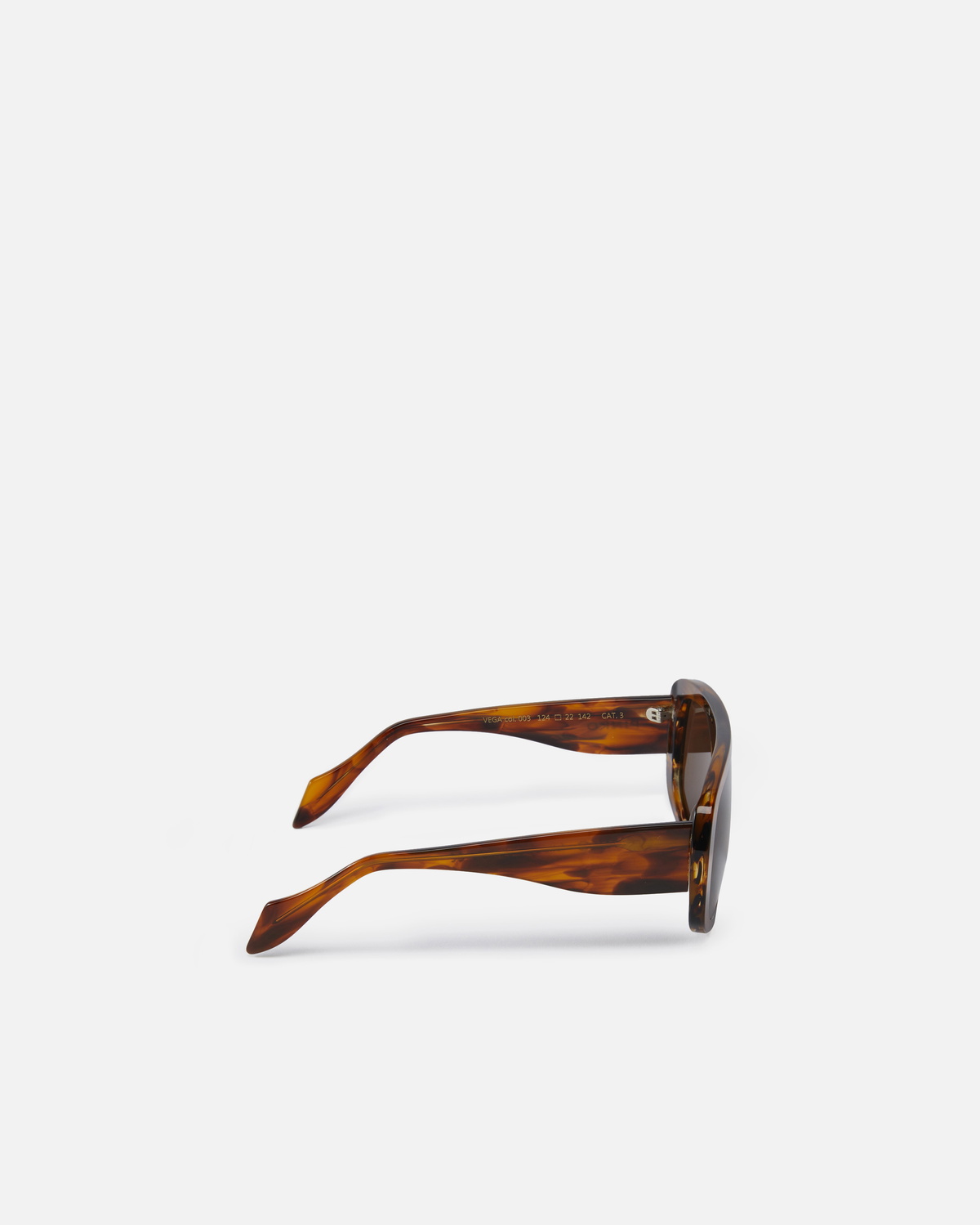 Pinko Oversized Mask Sunglasses Speckled/Brown Pinko