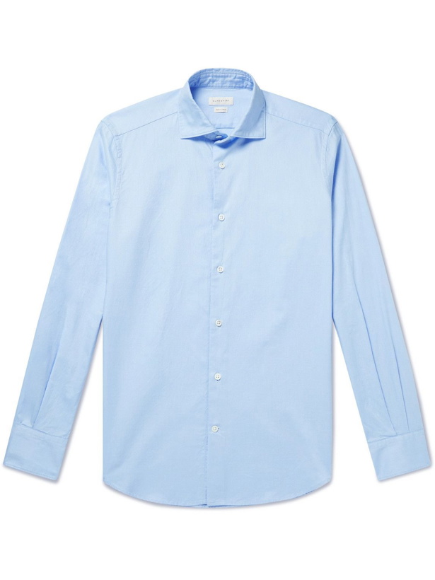 Photo: Incotex - Cotton Oxford Shirt - Blue