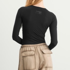 MM6 Maison Margiela Women's Long Sleeve Bodysuit in Black