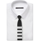 Thom Browne - 5cm Striped Wool Tie - Blue