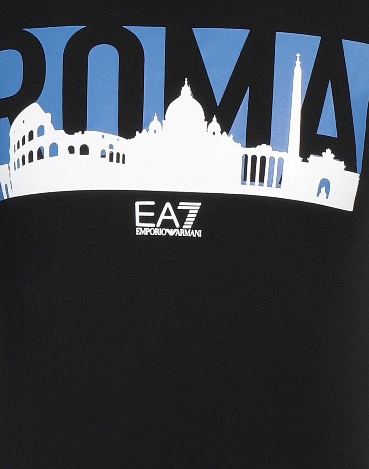 Ea7 Mens T-shirt in Black