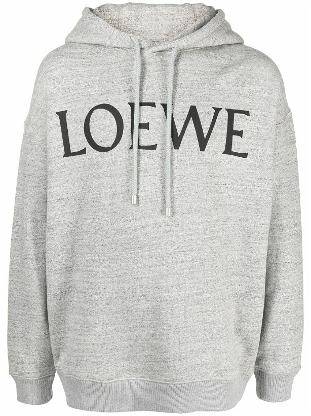 Photo: LOEWE - Logo Oversized Cotton Hoodie