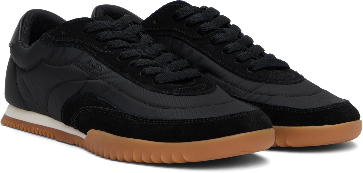 BOSS Black Quilted Sneakers BOSS