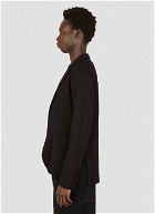 F-Type Knit Blazer in Black