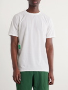 DISTRICT VISION - Performance Lab Textured Stretch-Jersey T-Shirt - White