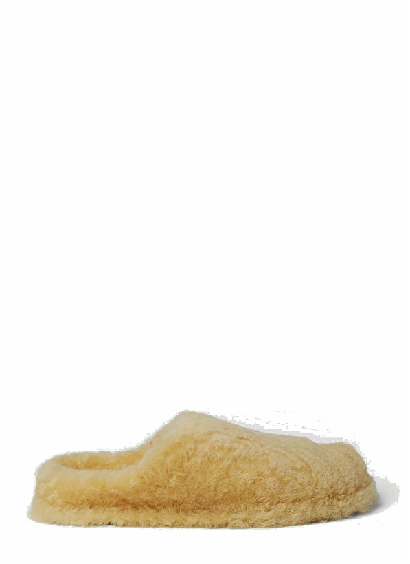 Photo: Shearling Slippers in Cream