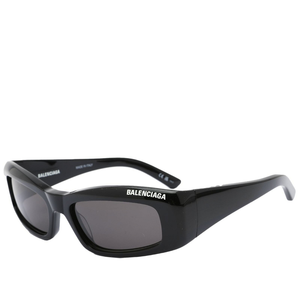 Balenciaga Eyewear BB0266S Sunglasses in Black/Grey Balenciaga