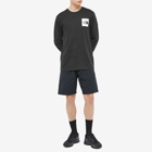 The North Face Men's Long Sleeve Fine T-Shirt in Black