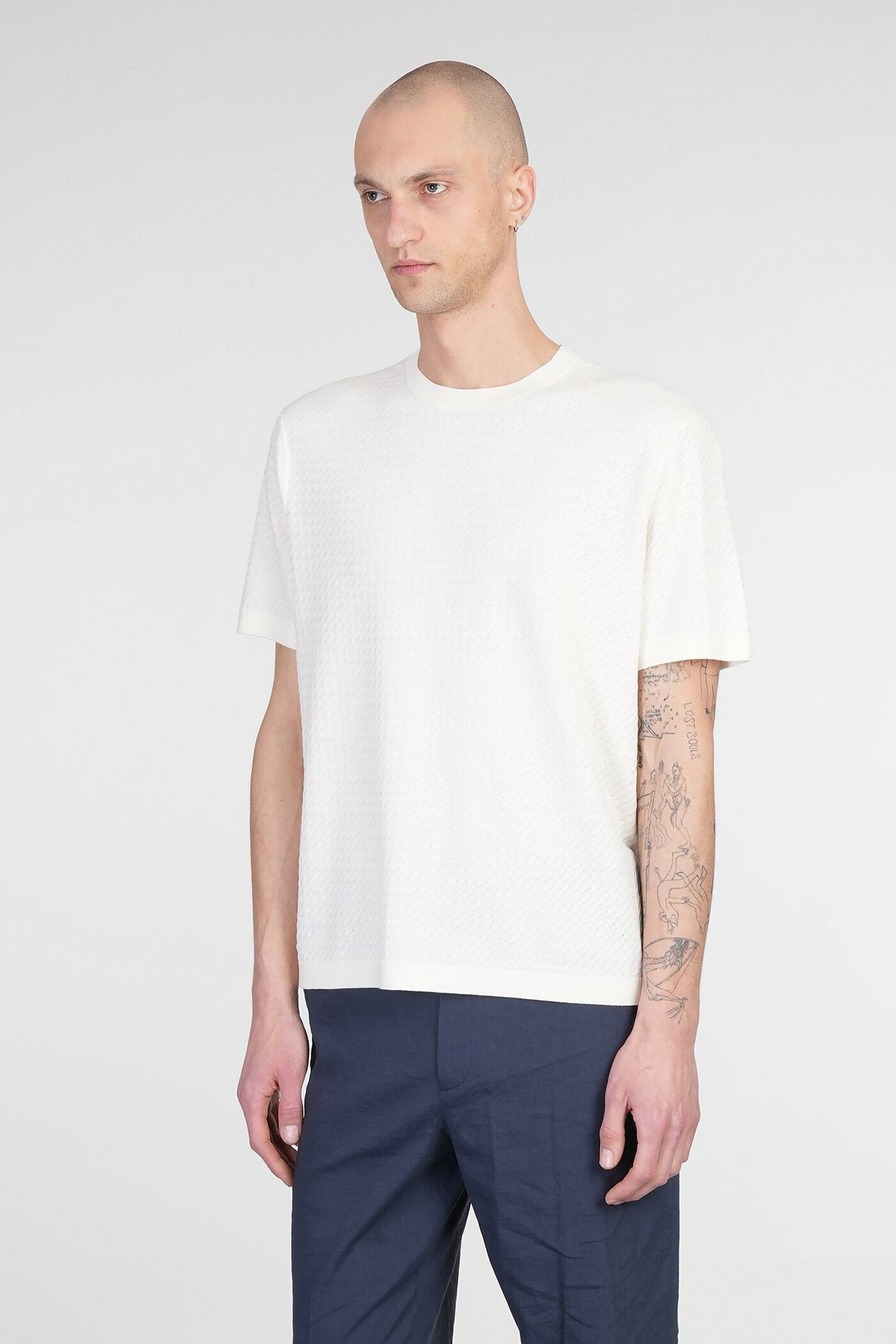 Theory T-shirt In Beige Cotton