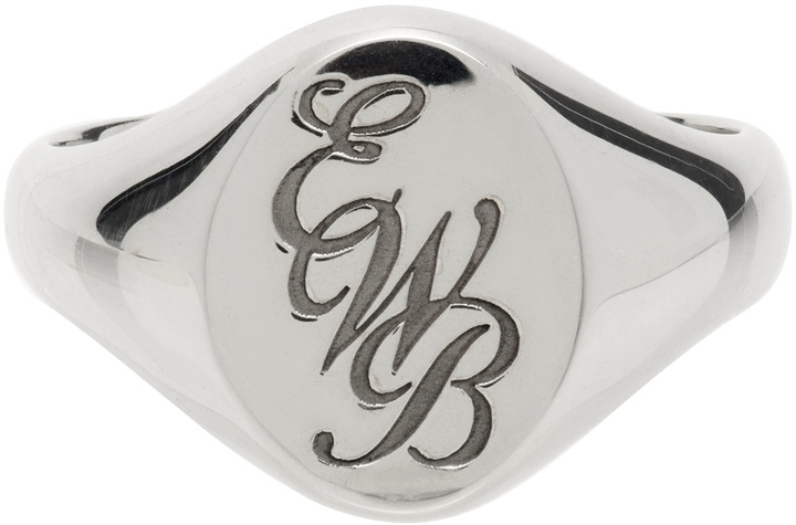 Photo: Ernest W. Baker Silver EWB Ring