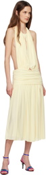 Mirror Palais Off-White 'La Piscine' Lady Length Midi Dress