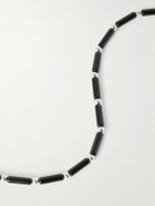 éliou - Erec Silver Onyx Necklace