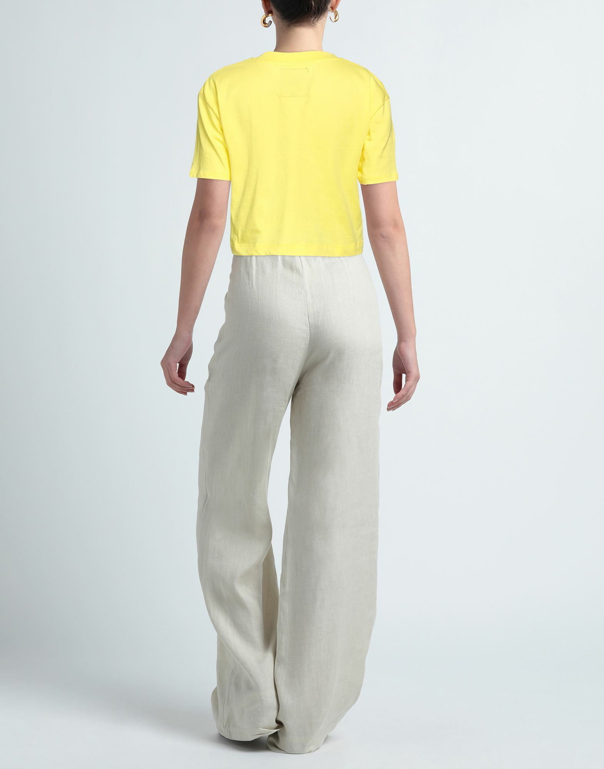 Shoe Womens T-shirt in Yellow