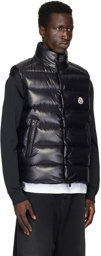 Moncler Black Tibb Down Vest