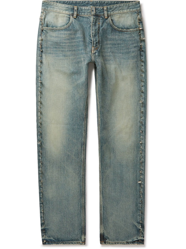 Photo: Givenchy - Studded Jeans - Blue