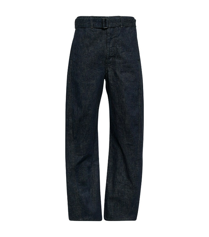 Photo: Lemaire Twisted belted jeans