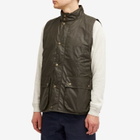 Barbour Men's x Baracuta Wax Gilet in Archive Olive