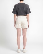 Icon Denim Womens Denim shorts Ivory
