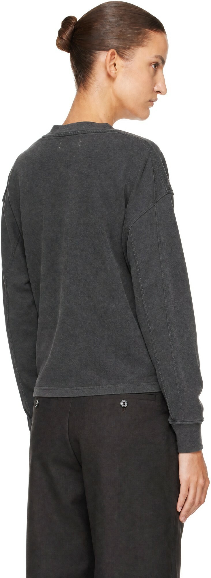 mfpen Gray Browsing Long Sleeve T-shirt