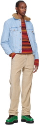 ERL Blue Denim Jacket