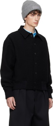 JACQUEMUS Black La Croisière 'The Feltro' Bomber Jacket
