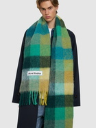 ACNE STUDIOS Alpaca Blend Logo Scarf