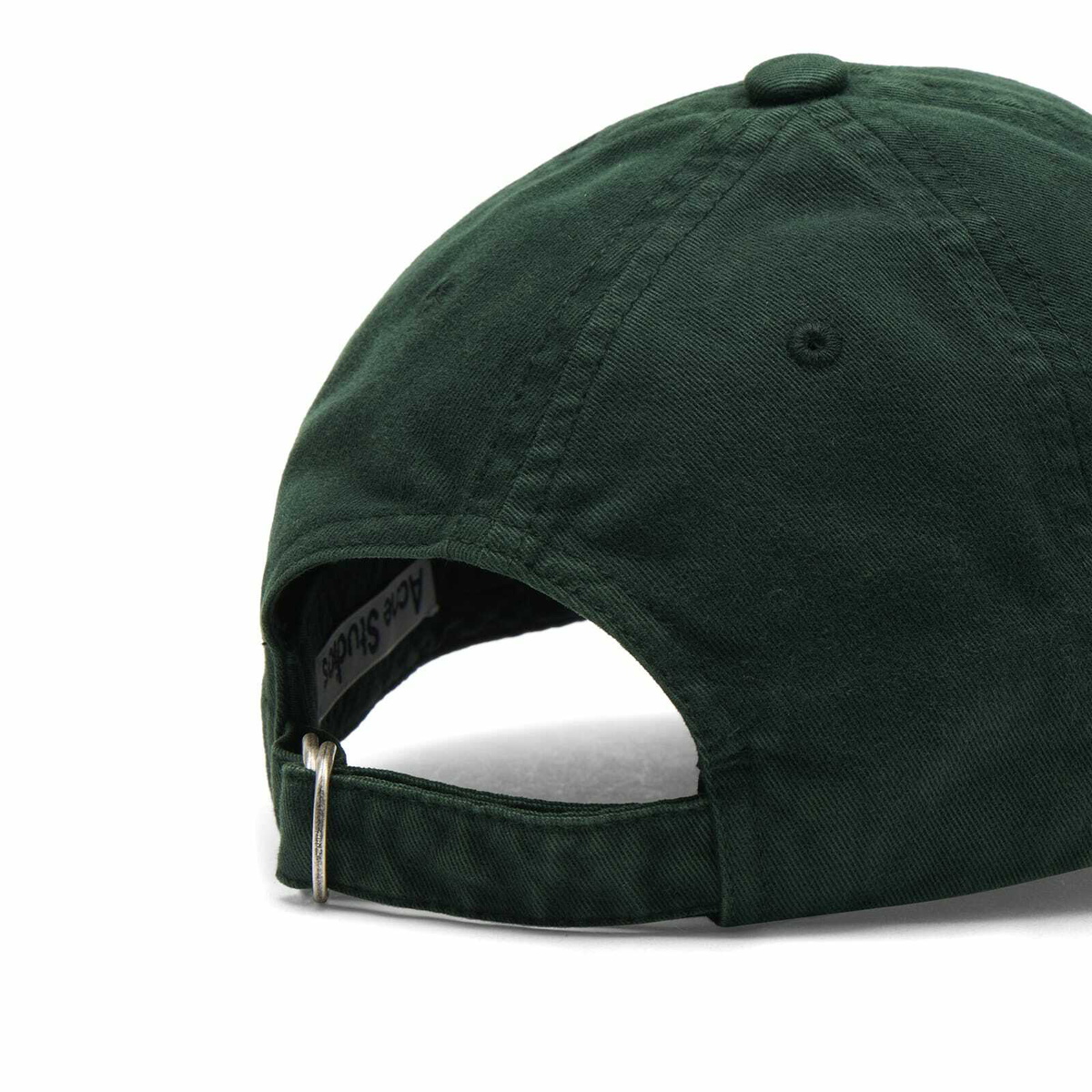 Acne Studios Men's Carliy Venice Cap in Dark Green 