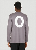 Pavel Long Sleeve T-Shirt in Grey