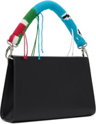 Charles Jeffrey LOVERBOY Black Bitchy Knit Tube Bag