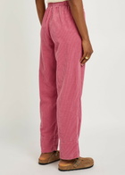 American Vintage Padow Straight-leg Corduroy Trousers Dark Pink