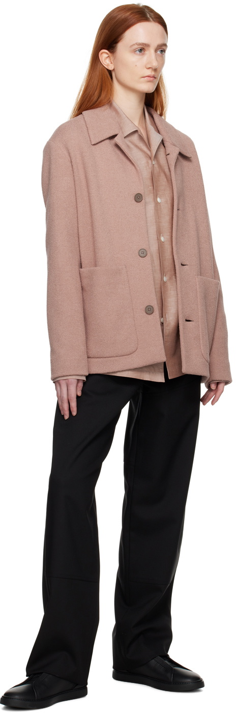 ZEGNA Pink Chore Jacket